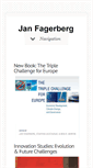 Mobile Screenshot of janfagerberg.org